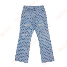 comfortable jeans straight type pants
